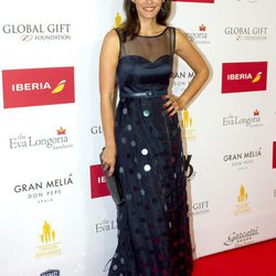 Fabiola Martínez en la alfombra roja de los Global Gift 2015