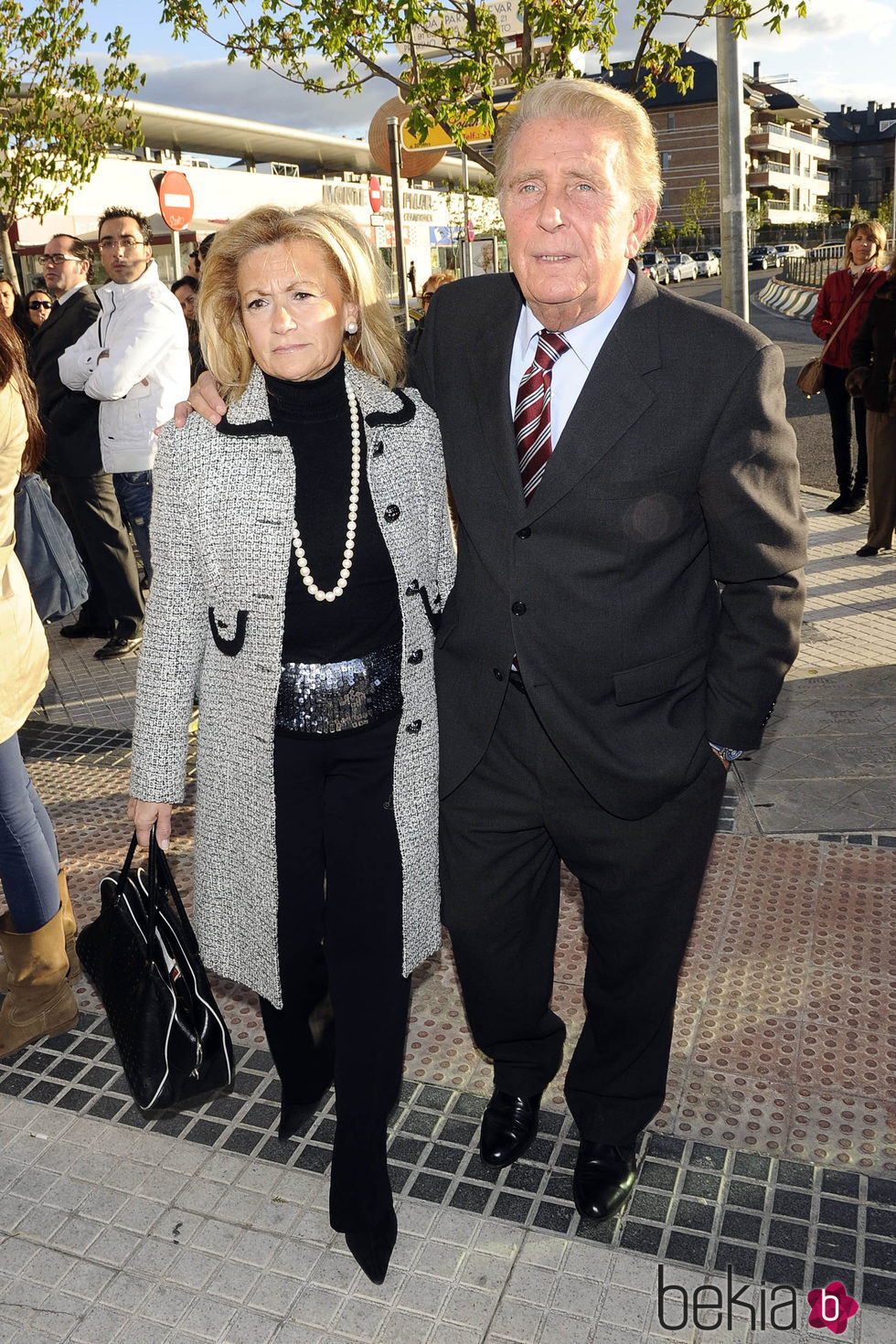 Jaime Morey con su mujer