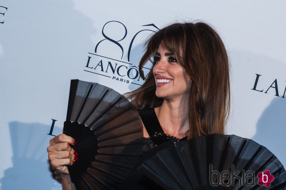 Penélope Cruz en la fiesta del 80 aniversario de Lancôme