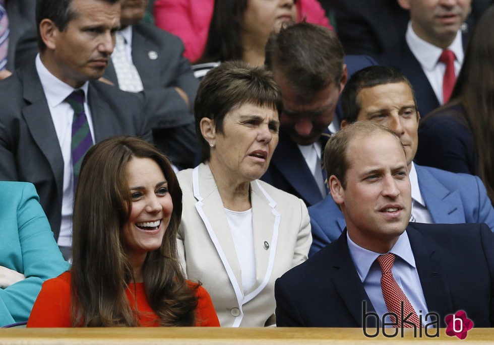 El Príncipe Guillermo y Kate Middleton en Wimbledon 2015