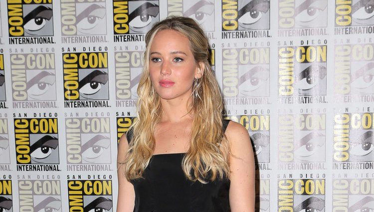 Jennifer Lawrence durante el Comic-Con 2015