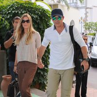 Antonio Banderas y Nicole Kimpel llegan a Ischia para acudir al festival de cine de la isla