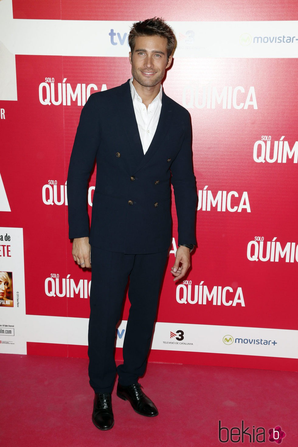 Rodrigo Guirao en el estreno de 'Solo Química'