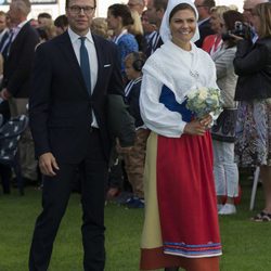 Victoria y Daniel de Suecia en la celebración del 38 cumpleaños de Victoria de Suecia