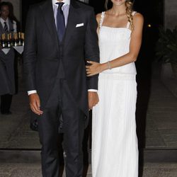 Alba Carrillo y Feliciano López en su boda