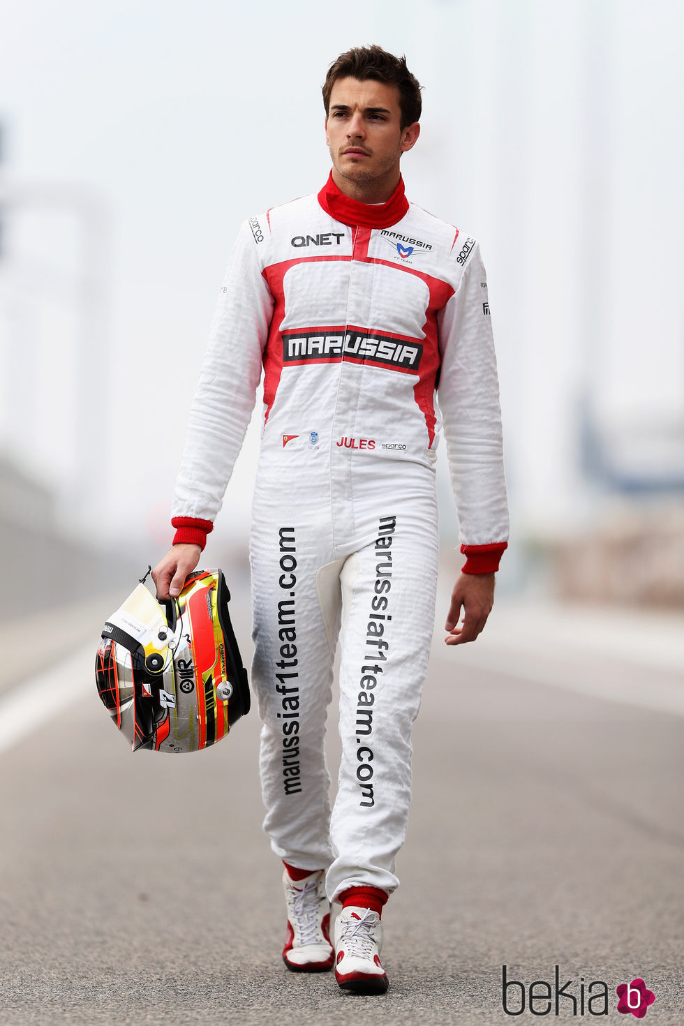 Jules Bianchi en el Circuito Internacional de Baréin