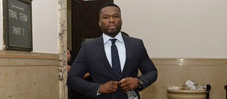 El rapero 50 Cent en los juzgados declarando