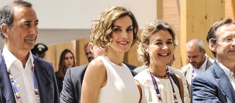 La Reina Letizia en la Expo 2015 de Milán