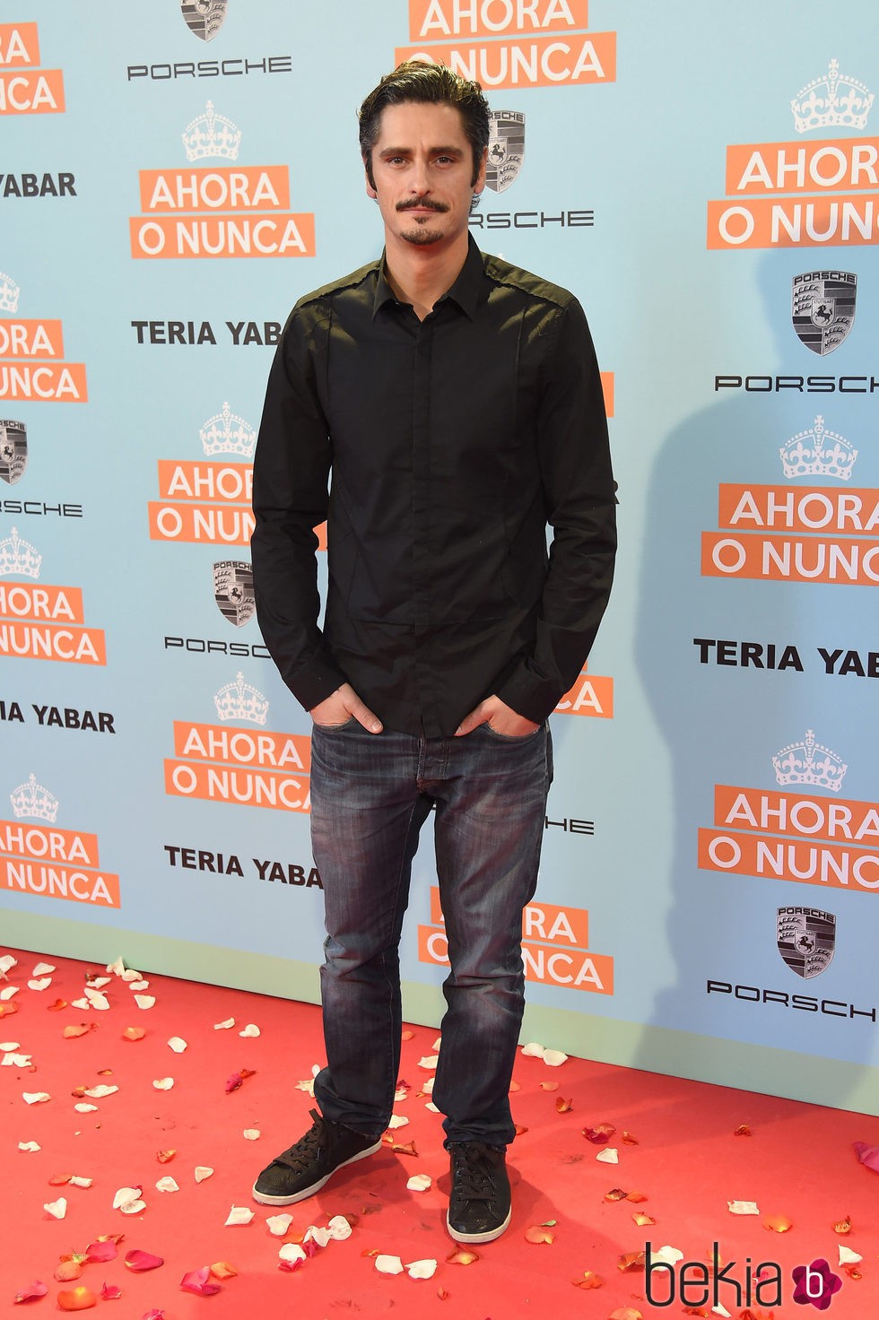 Antonio Pagudo en el estreno de 'Ahora o nunca' en Madrid
