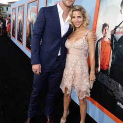 Elsa Pataky y Chris Hemsworth en el estreno de 'Vacation' en Los Angeles