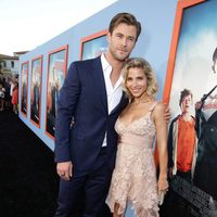 Elsa Pataky y Chris Hemsworth en el estreno de 'Vacation' en Los Angeles