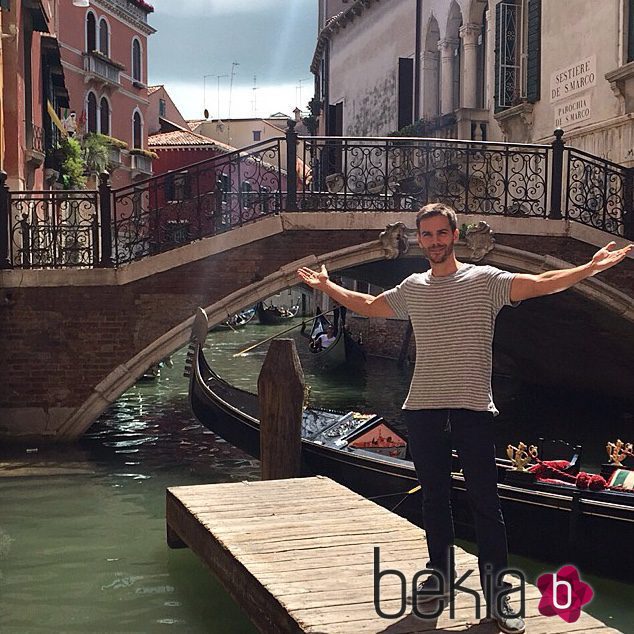 Marc Clotet disfrutando del verano en Venecia