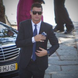 Cristiano Ronaldo en la boda de Jorge Mendes y Sandra Barbosa