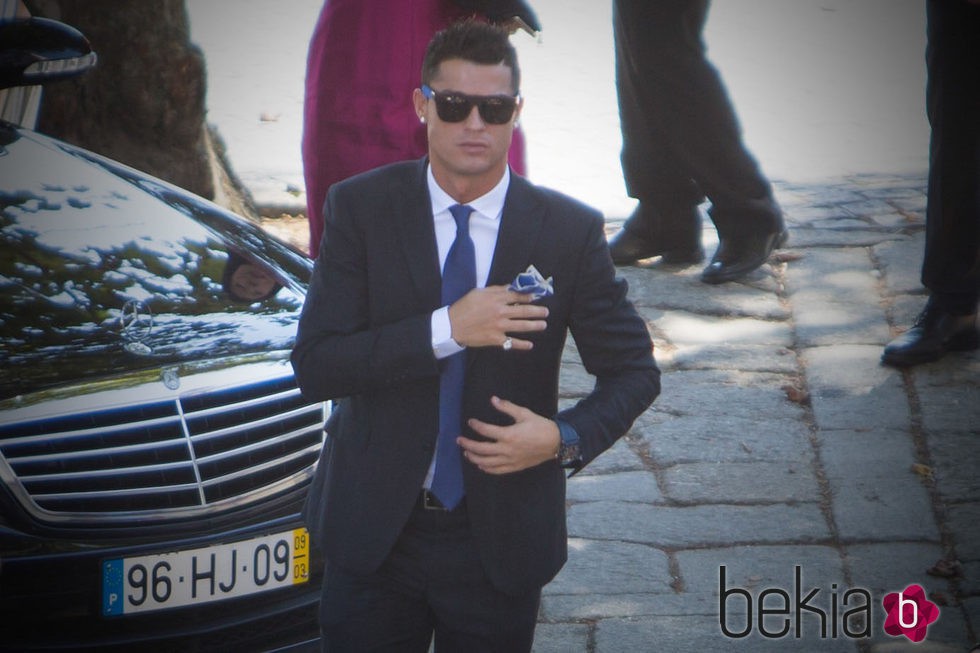 Cristiano Ronaldo en la boda de Jorge Mendes y Sandra Barbosa