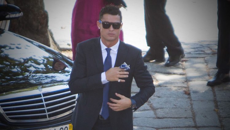 Cristiano Ronaldo en la boda de Jorge Mendes y Sandra Barbosa
