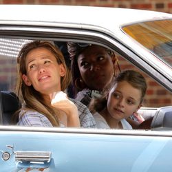 Jennifer Garner de rodaje junto a su hija Seraphina y Queen Latifah