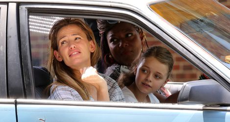 Jennifer Garner de rodaje junto a su hija Seraphina y Queen Latifah