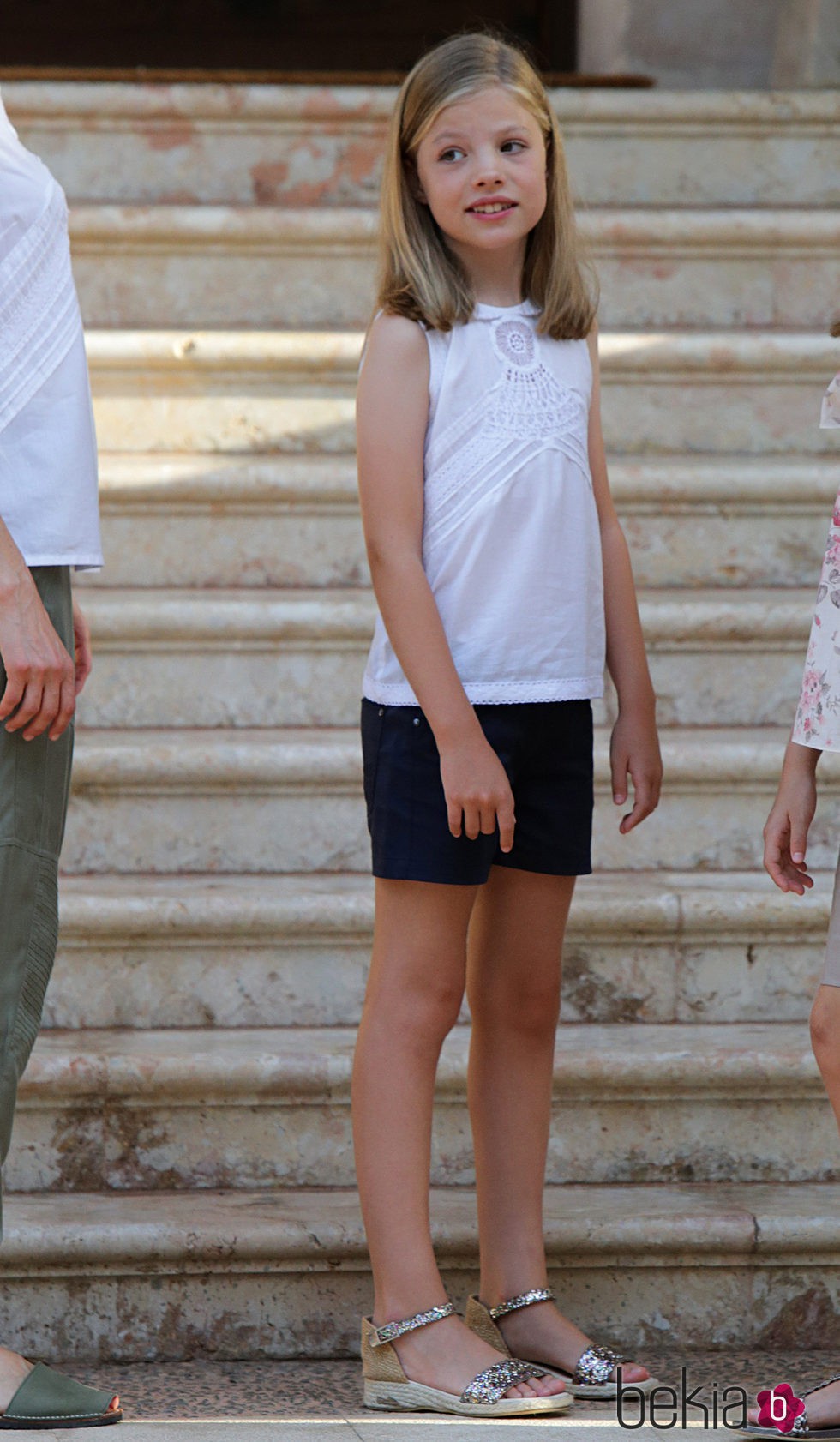 La Infanta Sofía en su posado de verano en Marivent