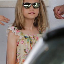 La Princesa Leonor con gafas de sol polarizadas en Mallorca