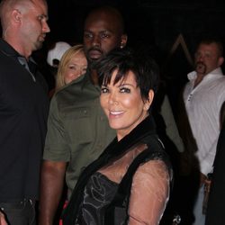 Kris Jenner en la fiesta de cumpleaños de Kylie