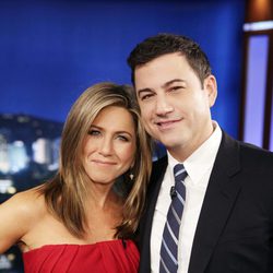 Jennifer Aniston y Jimmy Kimmel