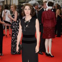 Catherine Steadman en un homenaje a 'Downton Abbey' en Londres