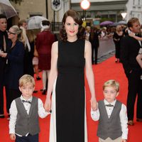 Michelle Dockery en un homenaje a 'Downton Abbey' en Londres