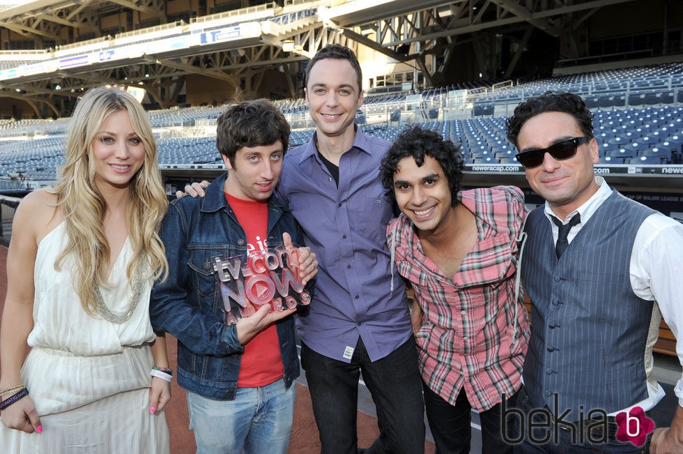 El elenco de 'The Big Bang Theory' en la Comic-Con 2010
