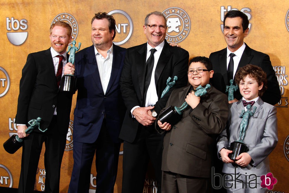 El elenco de 'Modern Family' en los Screen Actors Guild Awards 2011