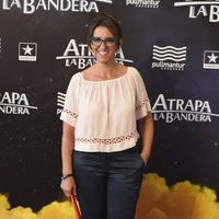 Llum Barrera en el estreno de 'Atrapa la bandera' en Madrid