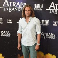Alex Hafner en el estreno de 'Atrapa la bandera' en Madrid
