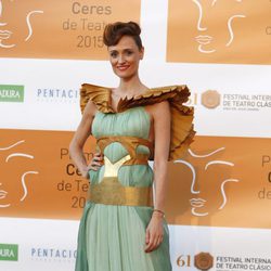 Laura Pamplona en la entrega de los Premios Ceres 2015