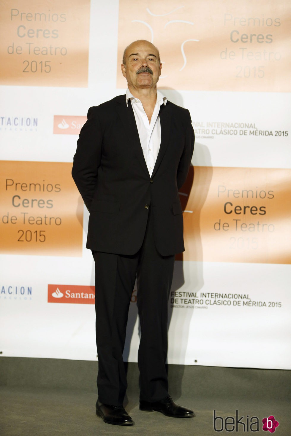 Antonio Resines en la entrega de los Premios Ceres 2015