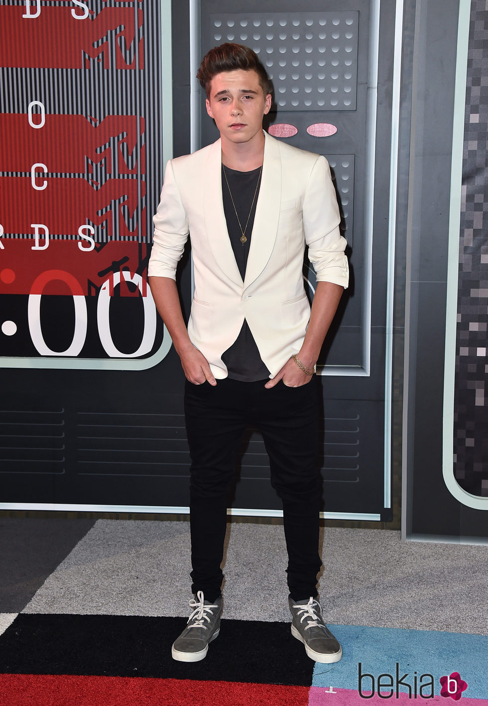 Brooklyn Beckham en los Video Music Awards 2015
