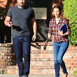 Ben Affleck y Jennifer Garner pasean juntos por Los Angeles