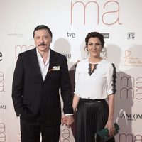 Carlos Bardem y Cecilia Gessa en el estreno de 'Ma ma'
