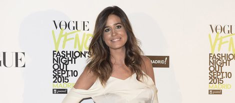 Isabel Jiménez en la Vogue Fashion's Night Out Madrid 2015