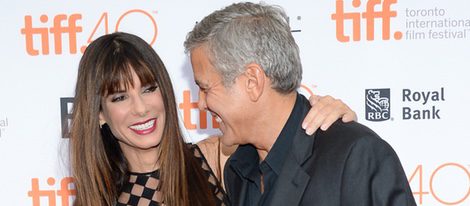 Sandra Bullock y George Clooney reencuentro en una premiere