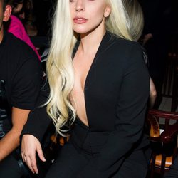 Lady Gaga en el front row de la Nueva York Fashion Week primavera/verano 2016