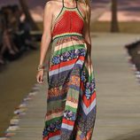 Gigi Hadid desfilando para Tommy Hilfiger en la Nueva York Fashion Week primavera/verano 2016