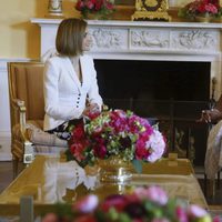 La Reina Letizia y Michelle Obama, reunidas en la Casa Blanca