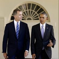 El Rey Felipe y Barack Obama en la Casa Blanca