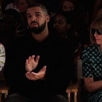 Drake y Anna Wintour en el front row de Serena Williams de la Nueva York Fashion Week primavera/verano 2016