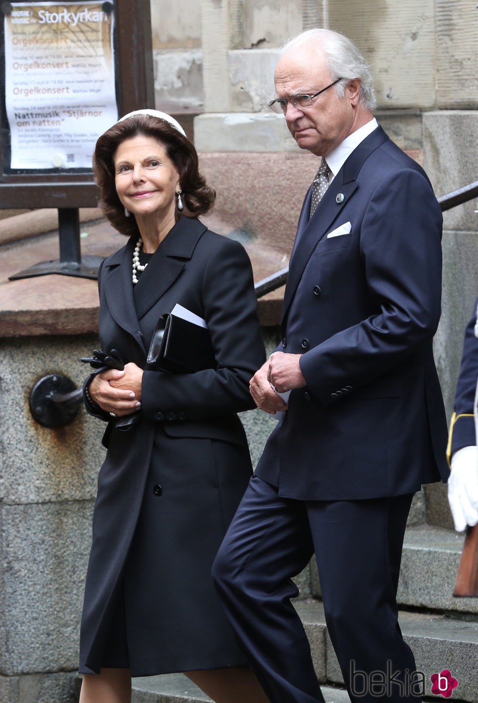 Carlos Gustavo y Silvia de Suecia en la apertura del Parlamento 2015