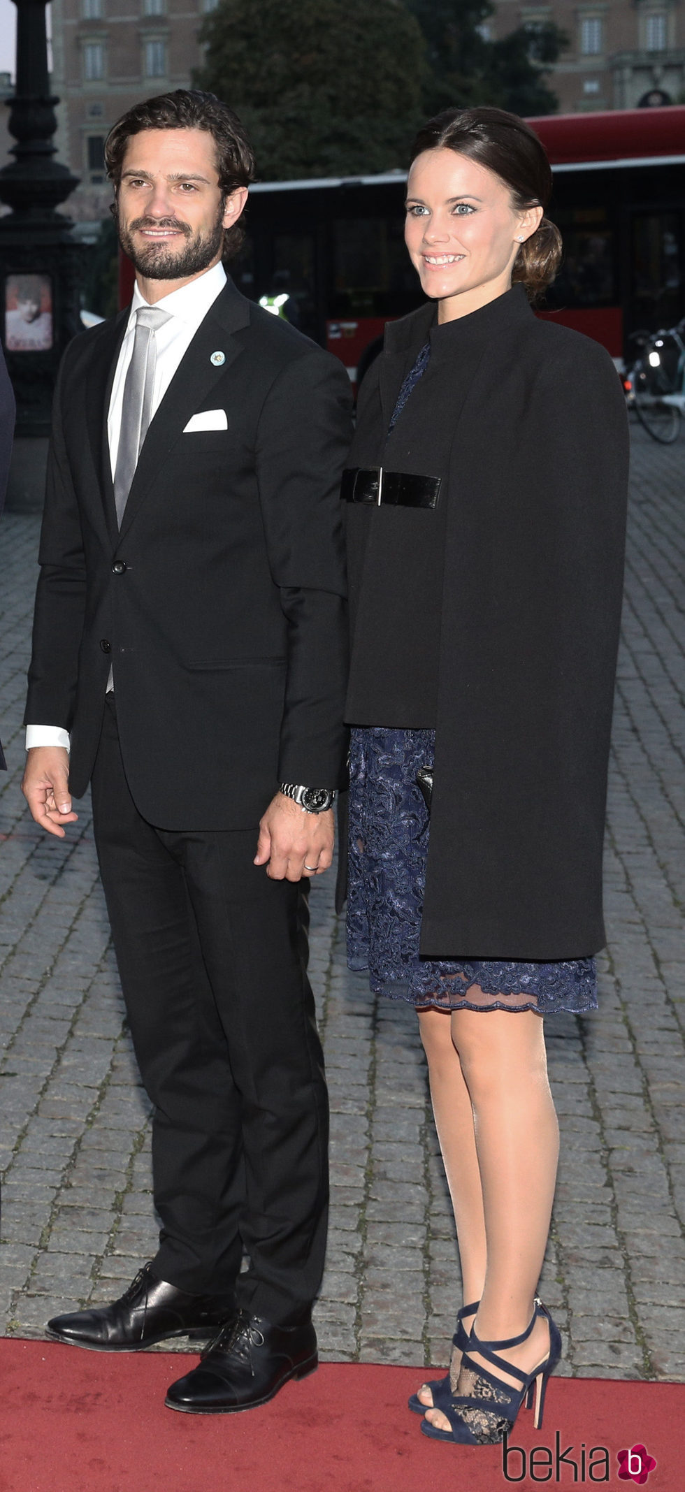 Carlos Felipe de Suecia y Sofia Hellqvist en el concierto tras la apertura del Parlamento 2015