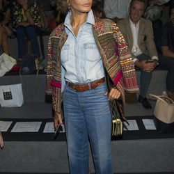 Naty Abascal en el front row de Juanjo Oliva en Madrid Fashion Week primavera/verano 2015