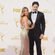 Sofía Vergara y Joe Manganiello en la alfombra roja de los premios Emmy 2015