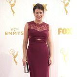 Gail Simmons en la alfombra roja de los Emmy 2015