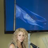 Shakira habla en la ONU