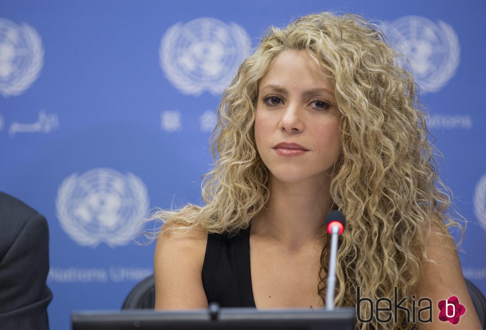 Shakira interviene en la ONU como embajadora de Buena Voluntad de UNICEF